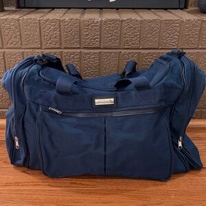 Conquer Navy Blue Travel Bag